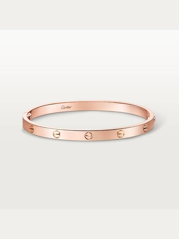 LOVE bracelet medium model pink gold - CARTIER - BALAAN 1