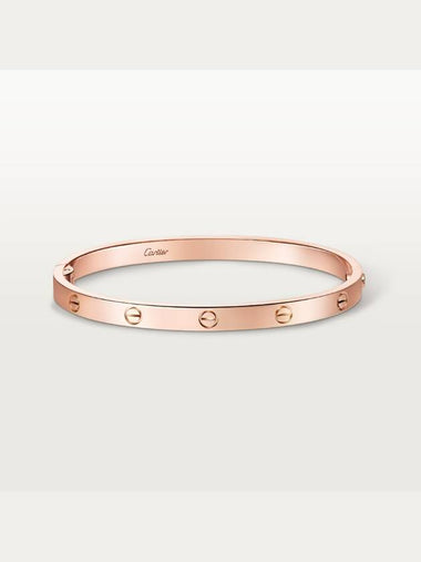 LOVE bracelet medium model pink gold - CARTIER - BALAAN 1