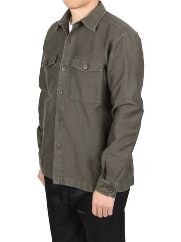 22SS Military Shirt 94GGNW 3FT699 V07 - TOM FORD - BALAAN 1