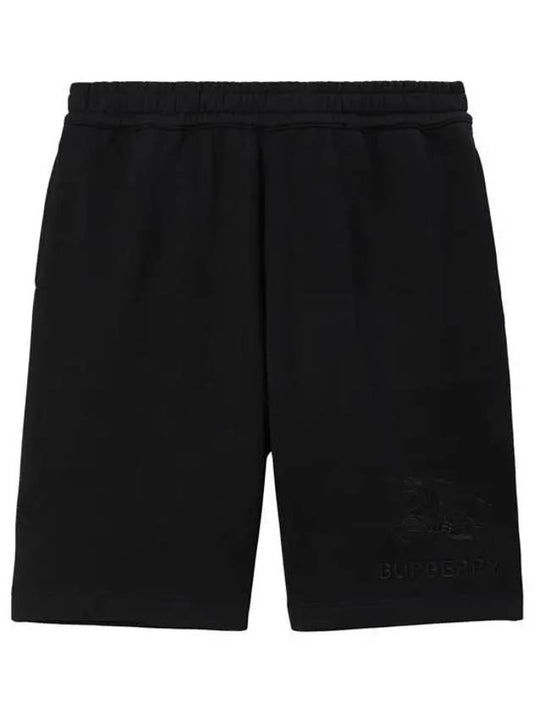 EKD motif cotton shorts black 8072748 - BURBERRY - BALAAN 1