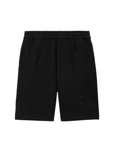 EKD motif cotton shorts black 8072748 - BURBERRY - BALAAN 1