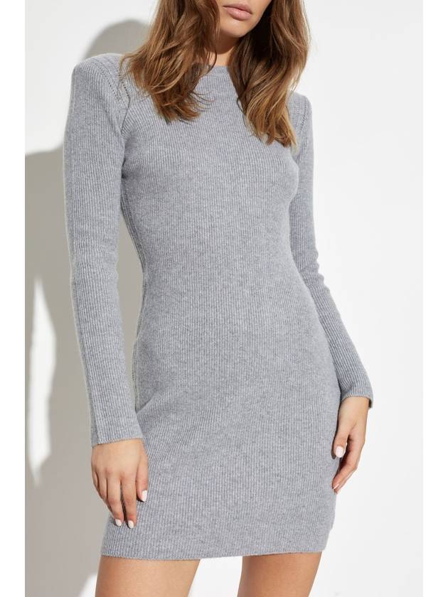 Tom Ford Cashmere Dress With Long Sleeves, Women's, Grey - TOM FORD - BALAAN 3