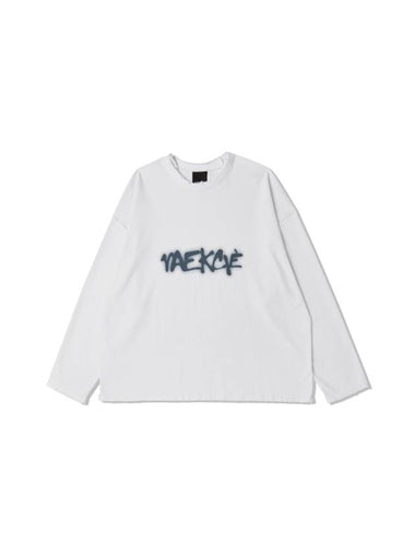 Graffiti Long Sleeve T-Shirt White - VAEKCIE - BALAAN 1