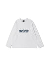 GRAFFITI LONGSLEEVE T SHIRTWHITE - VAEKCIE - BALAAN 2