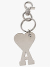 Heart Logo Keyholder Silver - AMI - BALAAN 3