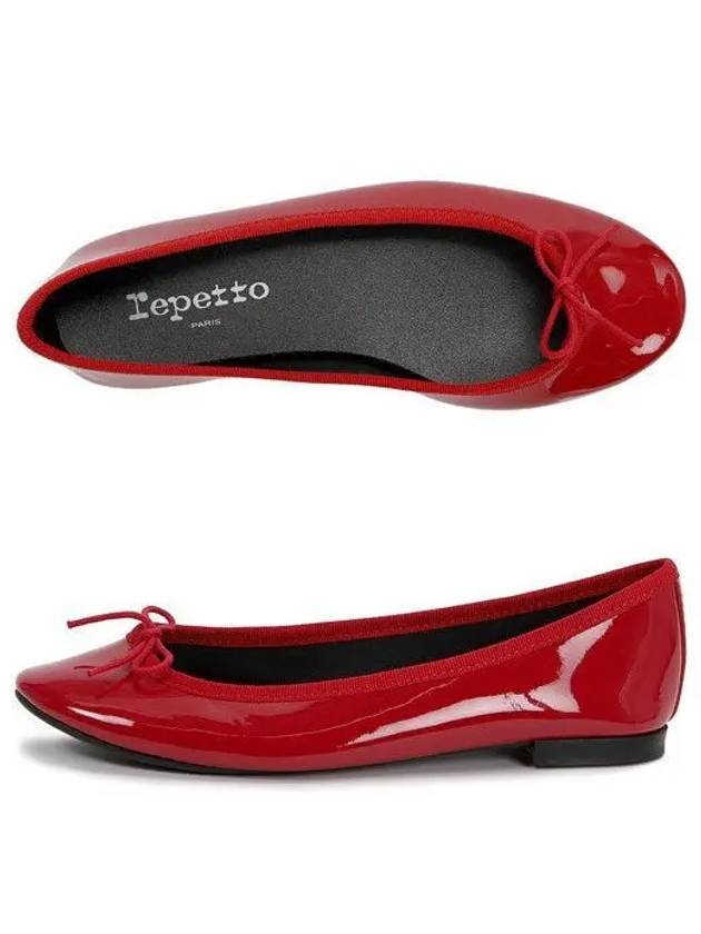 Cendrillon Sole Rubber Ballerina Red - REPETTO - BALAAN 2