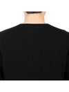 Red Heart Crew Neck Knit Top P1 N068 1 Black - COMME DES GARCONS - BALAAN 8