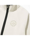 Women s Logo Embroidered Half Zip Up Fleece Anorak BEIGE - 20THHOLE - BALAAN 4