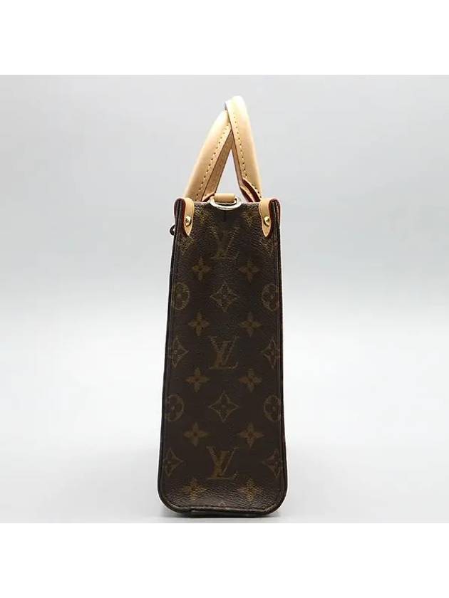 M46265 Monogram Canvas Sock Pla BB Tote Bag Cross Strap - LOUIS VUITTON - BALAAN 3