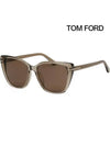 Sunglasses TF973K 45E Oversized square horn-rimmed cat eye - TOM FORD - BALAAN 1