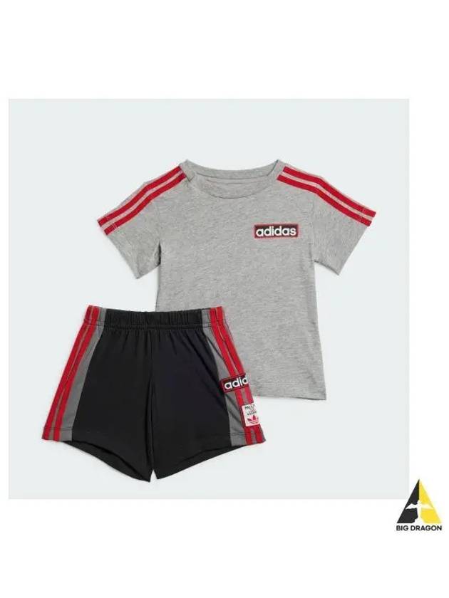 adidas KIDS Adibreak Shorts Tee Set IN2104 - ADIDAS - BALAAN 1