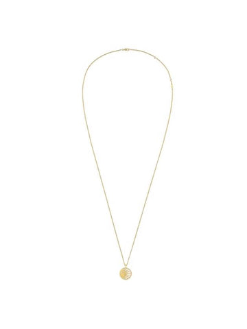 Rose Celeste Medal Necklace Gold - DIOR - BALAAN 1