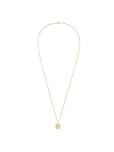 Rose Celeste Diamond  Medallion Necklace Gold - DIOR - BALAAN 1