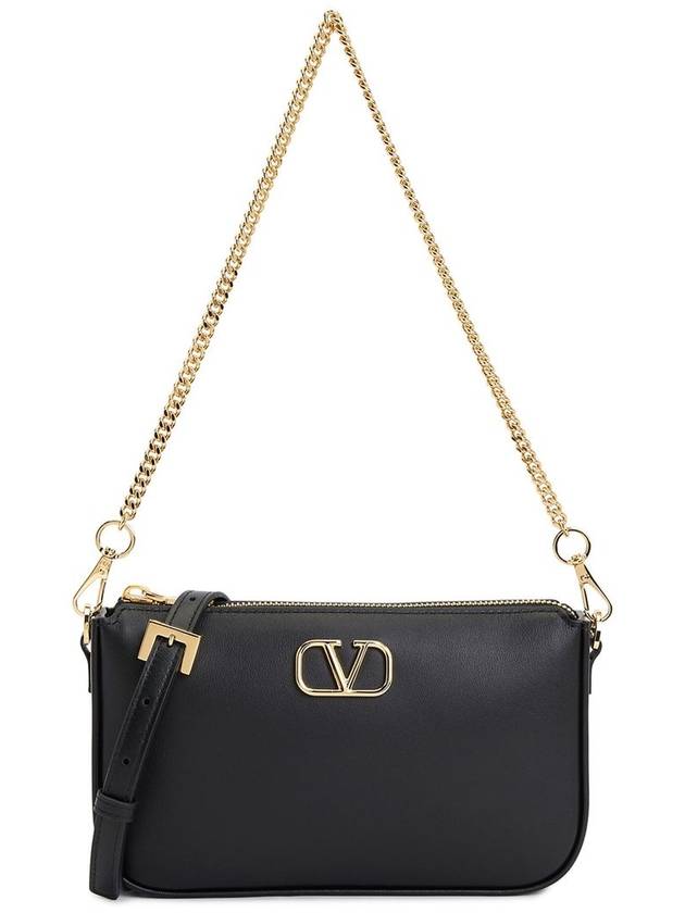 V Logo Signature Women s Chain Cross Bag P0AA9MIM 0NO - VALENTINO - BALAAN 1