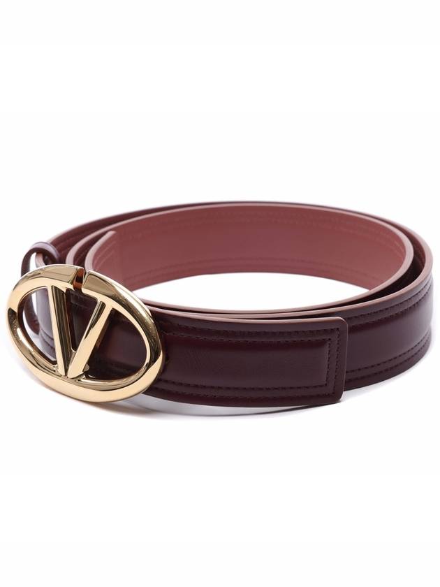 24SS Women's Bold V Logo Belt 4W0T0SJ4 FZC ZLC 24S - VALENTINO - BALAAN 3