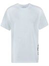 Back Logo Short Sleeve T-Shirt White - BURBERRY - BALAAN 2