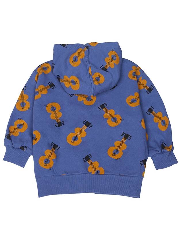 Kids Acoustic Guitar All-Over Hooded Jacket Blue - BOBO CHOSES - BALAAN 4