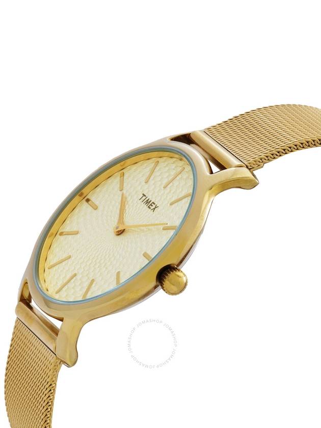 Timex Transcend Quartz Gold Dial Ladies Watch TW2R36100GP - TIMEX - BALAAN 2