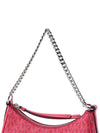 Small Logo Jetset Charm Shoulder Bag Pink - MICHAEL KORS - BALAAN 8