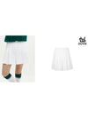 Pleated Qualotte Skirt Shorts DD3WPH371WH - DUVIK - BALAAN 7