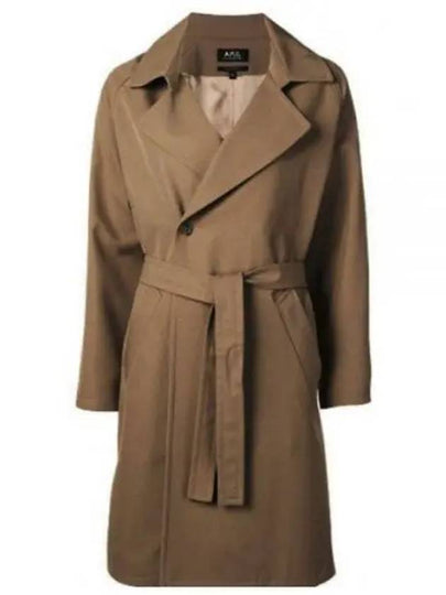 Women's Baker Street Single Coat Brown - A.P.C. - BALAAN 2