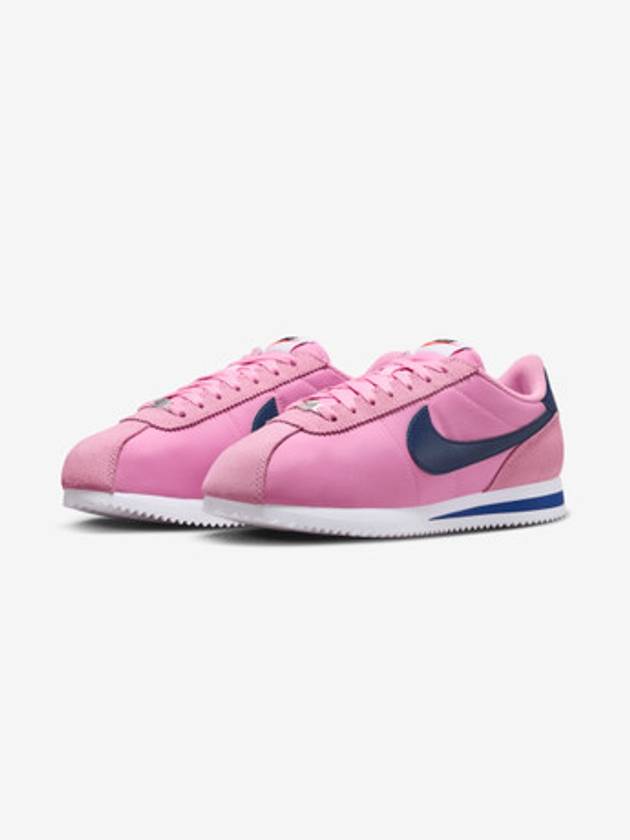 Cortez Low Top Sneakers Rush Pink - NIKE - BALAAN 4