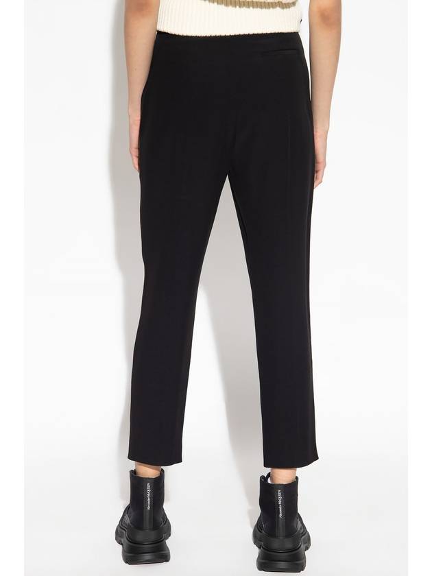 Women's Caddy Slim Fit Pants Black - ALEXANDER MCQUEEN - BALAAN 5