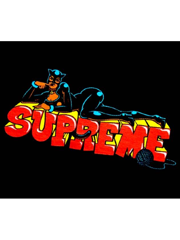 Catwoman T shirt Black Supreme Tee - SUPREME - BALAAN 2