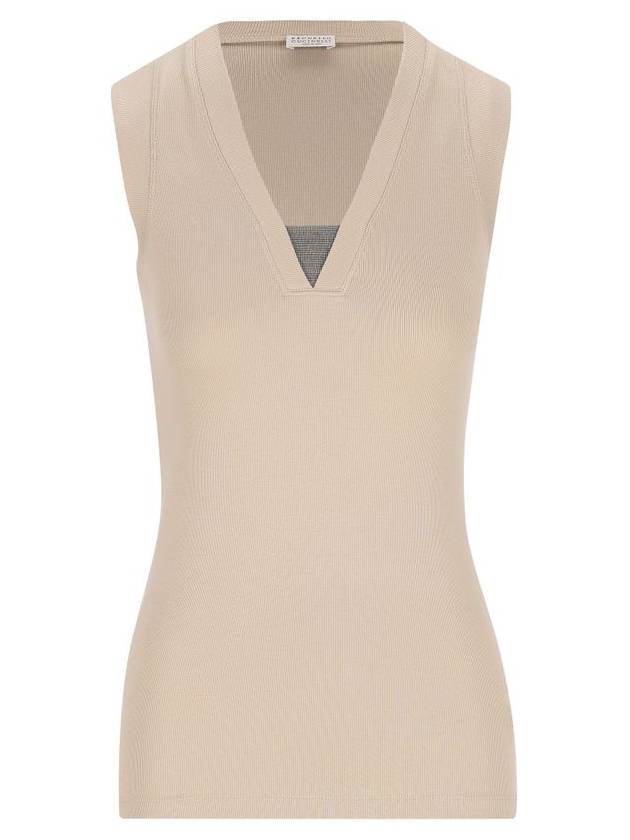 Brunello Cucinelli Top Beige - BRUNELLO CUCINELLI - BALAAN 1