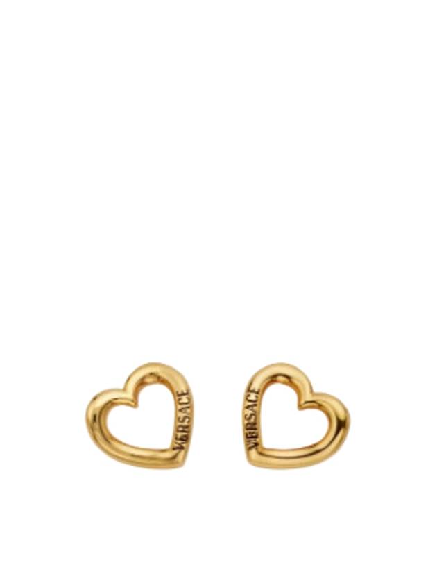 Heart Earrings Gold - VERSACE - BALAAN 2