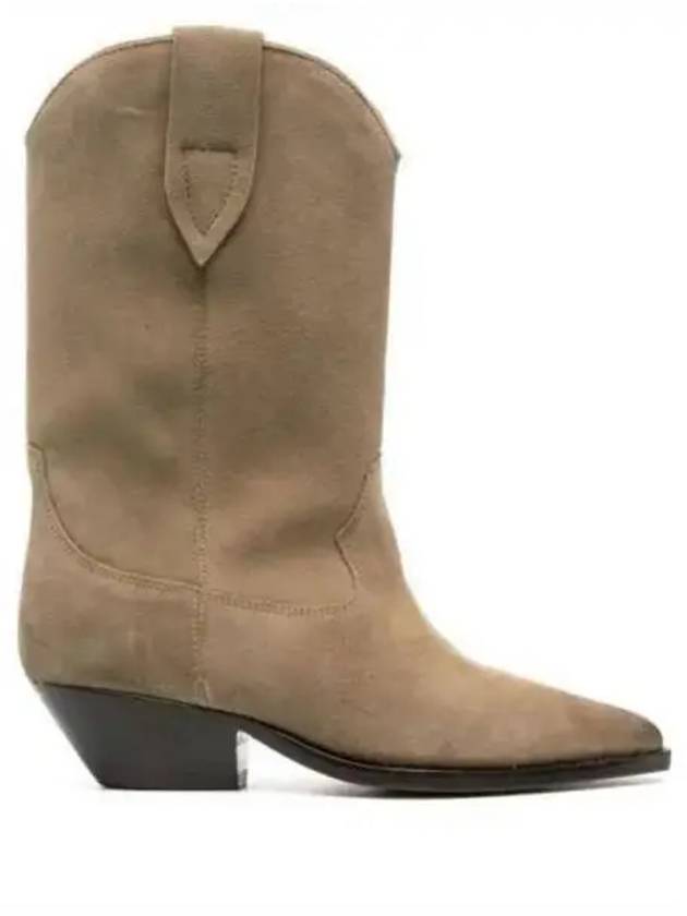 Duerto Suede Middle Boots Brown - ISABEL MARANT - BALAAN 2