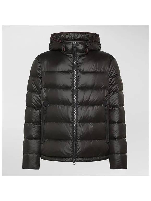 HONOVA NR 02 Hooded Down Jacket Black - PEUTEREY - BALAAN 1