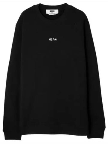 Brushed Micro Logo Sweatshirt Women - MSGM - BALAAN 1