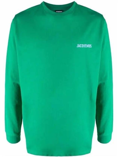 Le Gelo Print Long Sleeve T-Shirt Green - JACQUEMUS - BALAAN 1