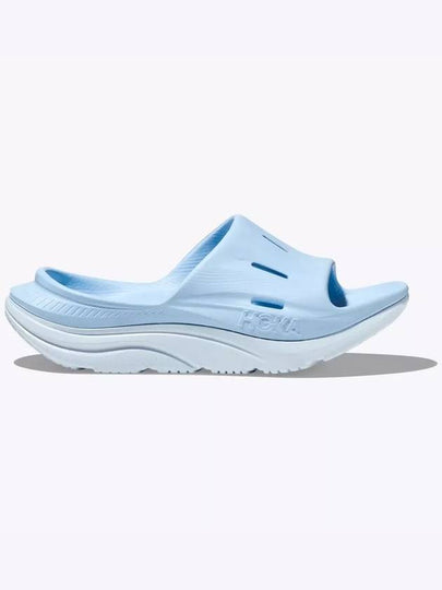 Ora Recovery Slide 3 Slippers Blue - HOKA ONE ONE - BALAAN 2