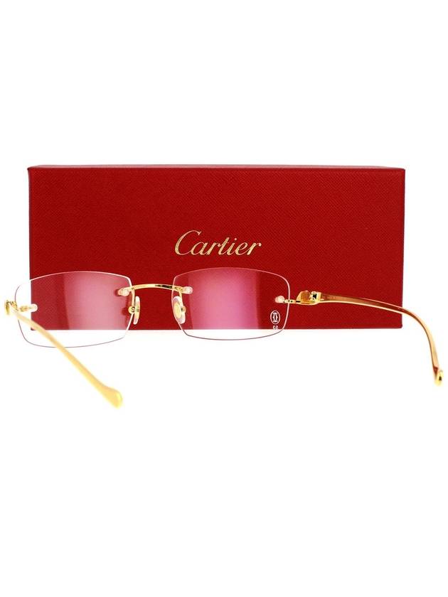 Sunglasses CT0061O 002 Gold - CARTIER - BALAAN 5