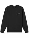 Men's Item Logo Sweatshirt Black - A.P.C. - BALAAN 1