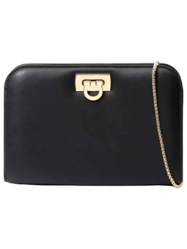 Ferragamo Wanda Mini Chain Clutch Bag - SALVATORE FERRAGAMO - BALAAN 1