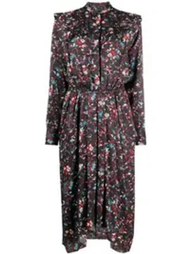 Oclaya floral midi dress - ISABEL MARANT - BALAAN 1