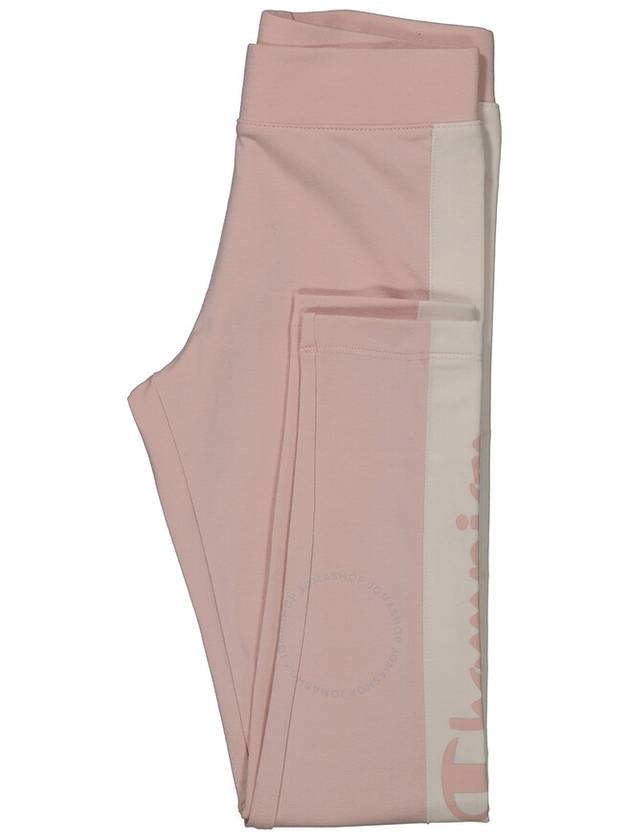 Champion Girls Pink Super Ultra Light Spring Terry Logo Leggings Size X Small - CHAMPION - BALAAN 3