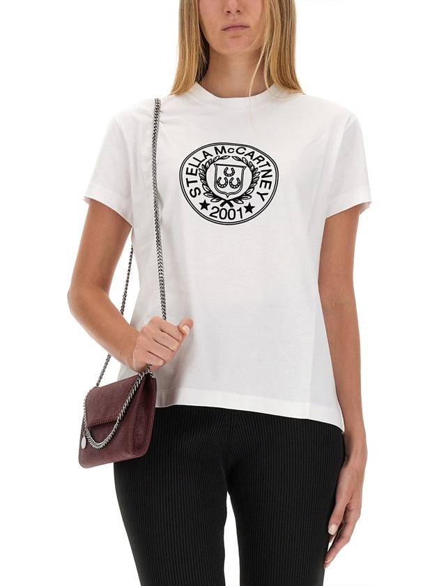 23 fw T-shirt WITH logo 6J02413SPY359000 B0040497666 - STELLA MCCARTNEY - BALAAN 5