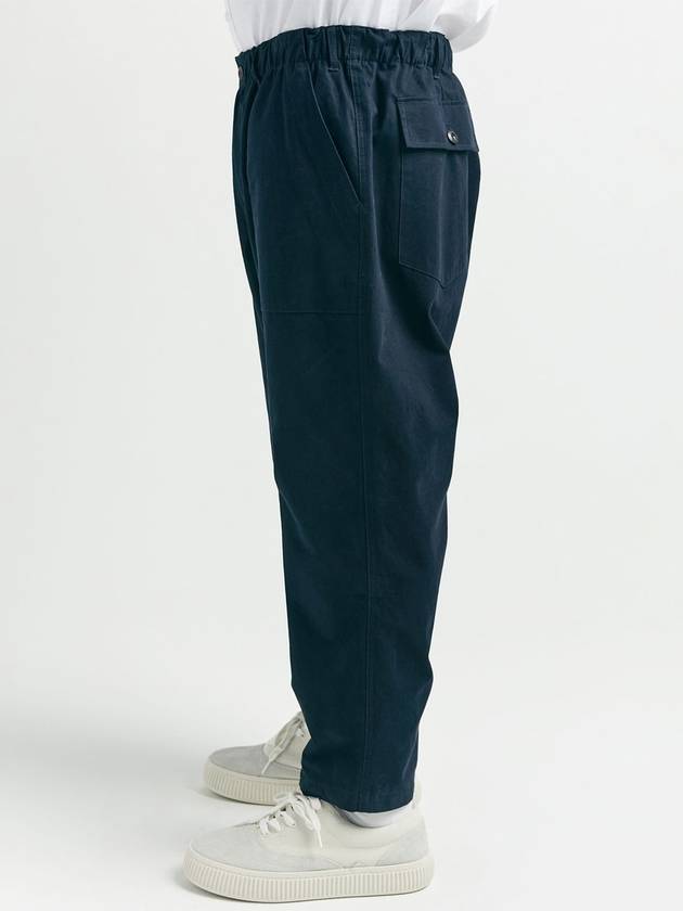 Vintage Walker Wide Block Pants Indigo - BOOVOOM - BALAAN 4