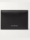 Logo Bifold Card Wallet Black - ACNE STUDIOS - BALAAN 4