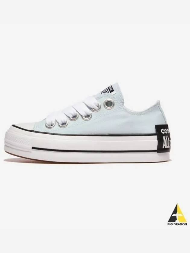 Chuck Taylor All Star Lift Platform Sketch Winter Slay SLAYwhiteBLACK - CONVERSE - BALAAN 1