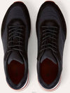 Week-End Walk Microfiber Storm System Sneakers Black - LORO PIANA - BALAAN 4