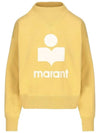 Moby Velvet Logo Sweatshirt SW0003FA A1M07E SUEC - ISABEL MARANT - BALAAN 1