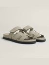 Chypre Calfskin Sandals Beige - HERMES - BALAAN 2