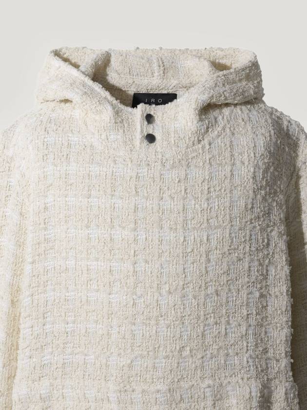 BAZILE Tweed Over Hoodie Jumper - IRO - BALAAN 3