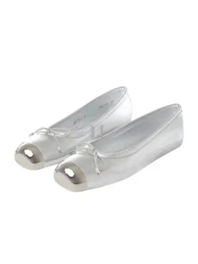 Ballerina Flat Shoes White - ALEXANDER MCQUEEN - BALAAN 2