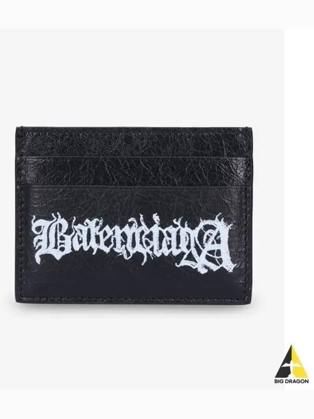 Cash DIY Metal Card Wallet Black White - BALENCIAGA - BALAAN 2